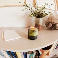 P.F. Candle Co. Alchemy Line: Geranium Moss – Soy Candle Standard Size