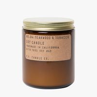 P.F. Candle Co. No. 04: Teakwood & Tobacco – Candle Standard Size