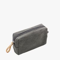 QWSTION Amenity Pouch – Organic Washed Grey