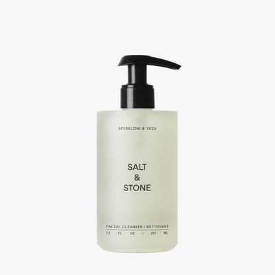 Spirulina & Yuzu Facial Cleanser | Salt & Stone | Sanftes Gesichts-Reinigungsgel | 212ml